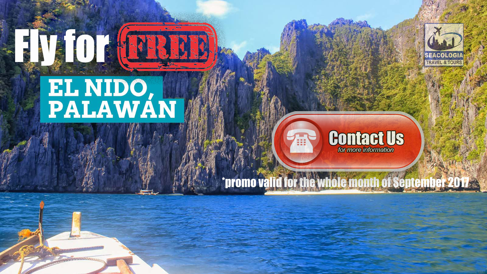 El Nido Palawan- Free Fly Promo 