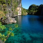 View of Kangan Lake in Coron, Busuanga